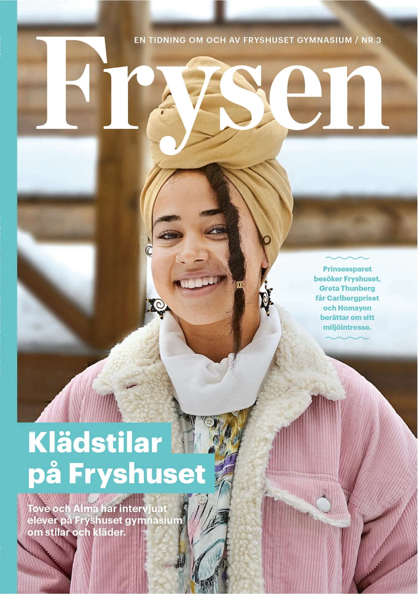 Frysen nr 3 - "Klädstilar på fryshuset."