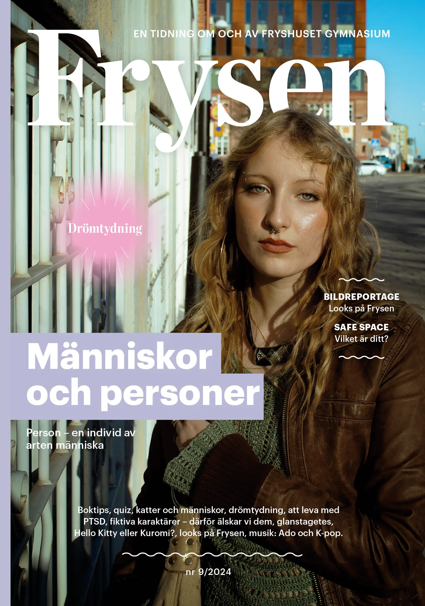Frysen nr 9 - "Människor och Personer."